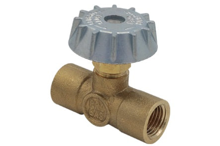 VALVULA CNX VAHH0606NPTV AGUJA PARA GAS 1/4 HEMBRA X 1/4 HEMBRA VOLANTE
