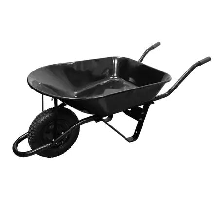 CARRETILLA FOY CFG402 4 PIES RUEDA 2 CAPAS NEGRA - SIGASA