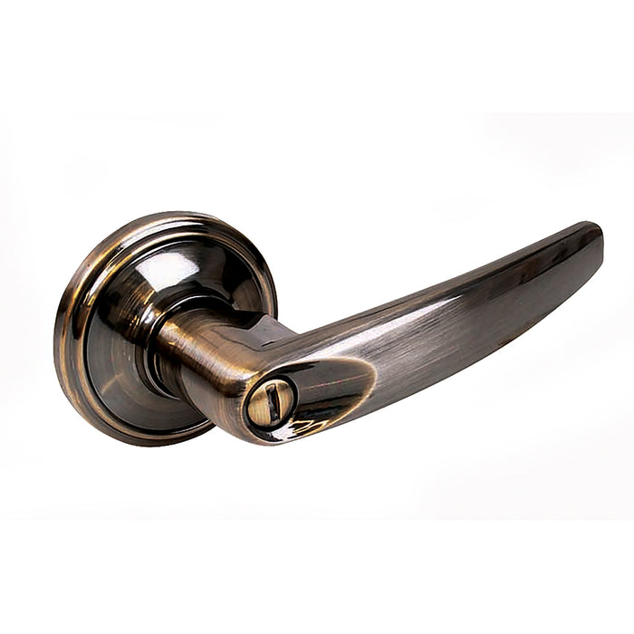 MANIJA LOCK 15MA BAÑO LATON ANTIGUO RECTA