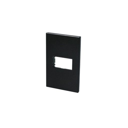PLACA SURTEK P600N NEGRA DE 1 VENTANAS - SIGASA