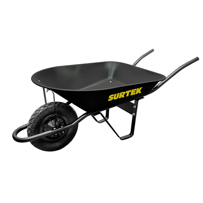 CARRETILLA SURTEK CSG552 5.5 PIES 1 CAPAS USO GENERAL NEGRA