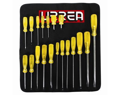 JGO URREA 9600E (SP1) DE 19 DESTORNILLADORES C/ESTUCHE
