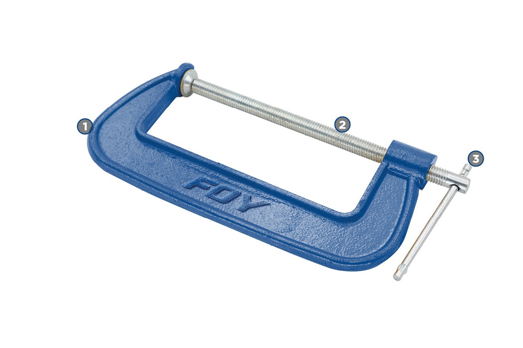 PRENSA FOY PRCF6 (SP1) TIPO C DE 6"