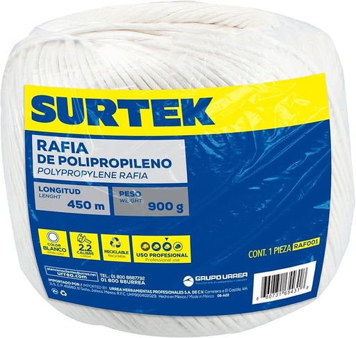 RAFIA SURTEK RFB09 BLANCA CAL 2.2 - SIGASA