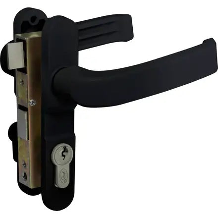 CERRADURA LOCK 11CL (SP1) PARA ALUMINIO LLAVE-LLAVE NEGRA EURO CILINDRO