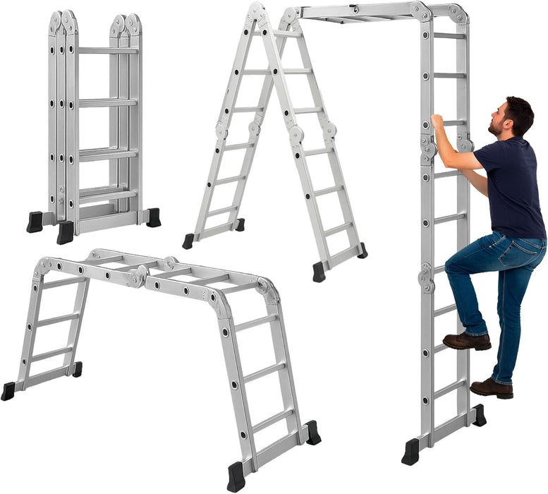 ESCALERA ARTICULADA/ MULTIPOSICIONES 13 ESC 3.55mts CUPRUM 2391-13