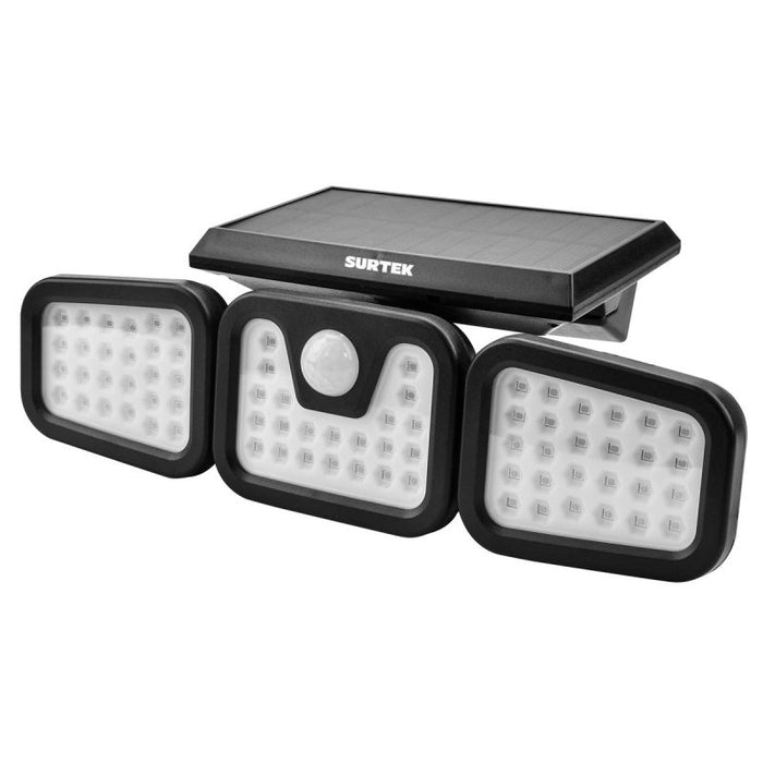 LUMINARIO SURTEK LSC SOLAR CON SENSOR 500 LUMENES EMPOTRABLE LED