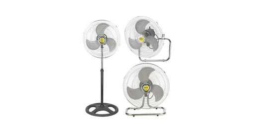 VENTILADOR SURTEK VE18 18" 3 EN 1 PEDESTAL PARED O MESA - SIGASA
