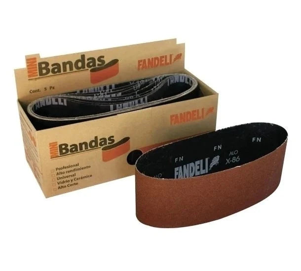 Lija banda X-86 óxido de aluminio Fandeli