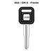 Llave en blanco A64 / GM-6 - frente