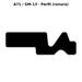 Llave en blanco A71 / GM-13 - perfil (ranura)