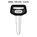 Llave en blanco A88A / GM-15D - frente