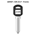 Llave en blanco A89SP / GM-25.P - frente