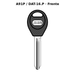 Llave en blanco A91P / DAT-16.P - frente
