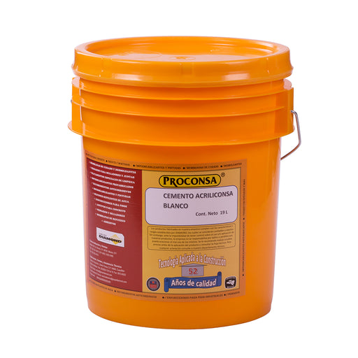 ACRILICONSA 1 LITRO BLANCO - CEMENTO ACRILICO PROCONSA - SIGASA