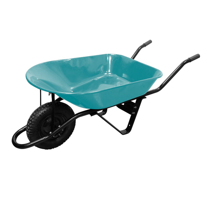 CARRETILLA FOY CFG554 5.5 PIES RUEDA 4 CAPAS AZUL