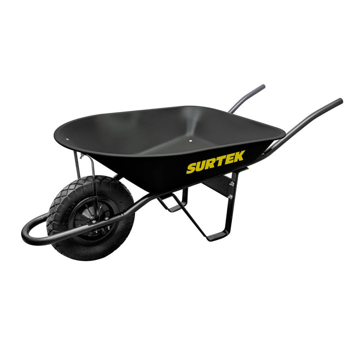 CARRETILLA SURTEK CSG402 4 PIES 2 CAPAS NEGRA
