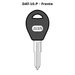 Llave en blanco DAT-10.P - frente