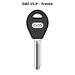 Llave en blanco DAT-15.P - frente