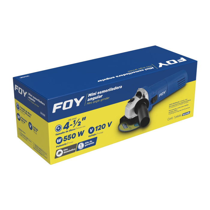 ESMERILADORA FOY EA34B ANGULAR 4-1/2"  500W
