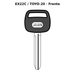Llave en blanco EX22C / TOYO-20 - frente