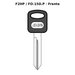 Llave en blanco F2HP / FO-15D.P - frente