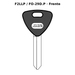 Llave en blanco F2LLP / FO-29D.P - frente