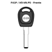 Llave en blanco F41P / VO-VB.PS - frente