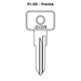 Llave en blanco FI-3D - frente