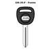 Llave en blanco GM-39.P - frente