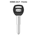 Llave en blanco HOND-24.P - frente