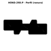 Llave en blanco HOND-29D.P - perfil (ranura)