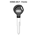 Llave en blanco HOND-48.P - frente
