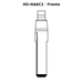 Llave en blanco HU-HAAC2 - frente
