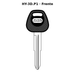 Llave en blanco HY-3D.P1 - frente