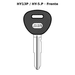 Llave en blanco HY13P / HY-5.P - frente