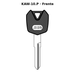 Llave en blanco KAW-10.P - frente