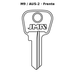 Llave en blanco M9 / AUS-2 - frente