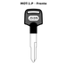 Llave en blanco MOT-1.P - frente
