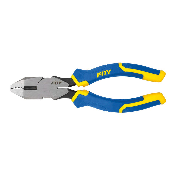 PINZA FOY PE8LA 8" ELECTRICISTA CON MANGO BIMATERIAL