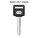 Llave en blanco SUZU-12D.P - frente