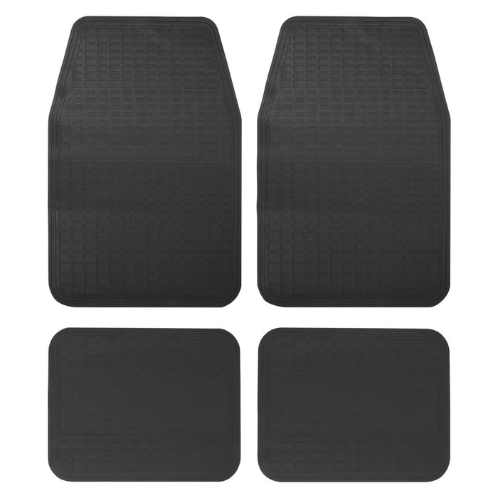 TAPETES FOY TA4NF PARA AUTO NEGROS CON 4 PIEZAS