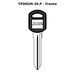 Llave en blanco TP00GM-30.P - frente