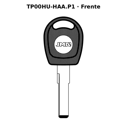 Llave hueca TP00HU-HAA.P1 - frente