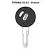 Llave en blanco TP00NE-36.P2 - frente