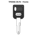 Llave en blanco TP00NE-38.P4 - frente