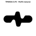 Llave en blanco TP00SIX-3.P3 - perfil (ranura)