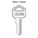 Llave en blanco TRU-6 - frente