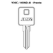 Llave en blanco Y36C / HOND-4I - frente