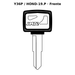 Llave en blanco Y36P / HOND-19.P - frente